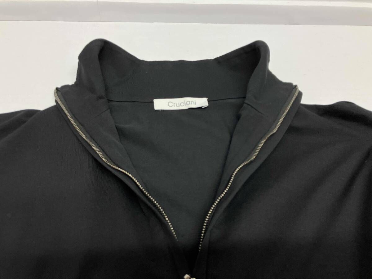 Cruciani クルチアーニ 長袖Tシャツ ハーフジップカットソー サイズ48 