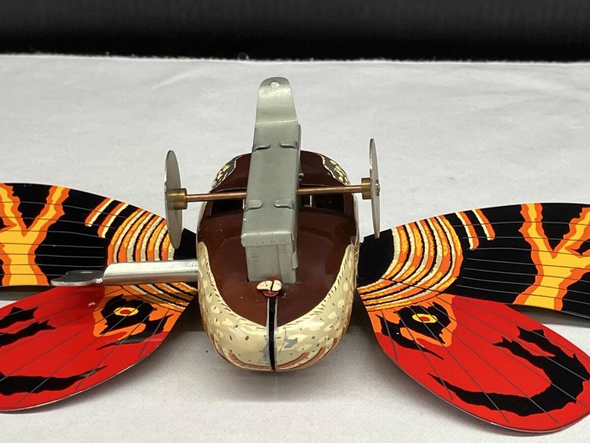 モスラ　ビリケン商会　ブリキ 希少】モスラ ブリキおもちゃ ビリケン商会 ゼンマイ レトロ - メルカリ