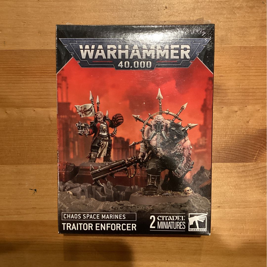 ケイオス・スペースマリーン トレイター・エンフォーサー Traitor