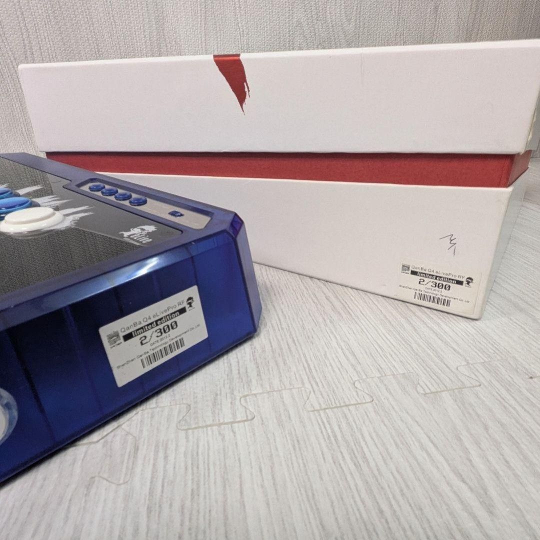  カンバ Q 4 eLivePro RF 3 in 1 ファイトスティックXbox 360 PS PC 版 2 300 アーケードス シリアル番号シングルティック コントローラー その他 周辺機器