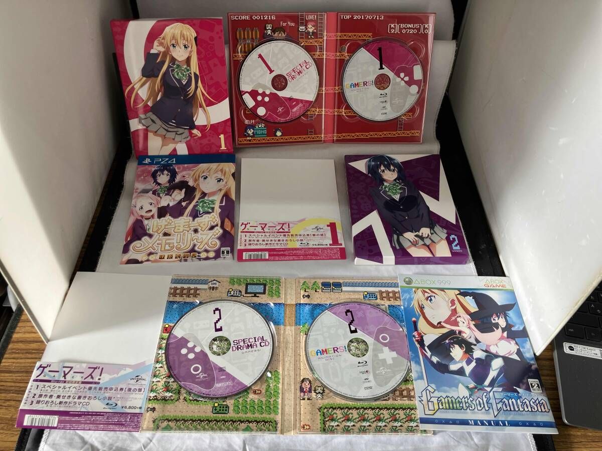 全6巻セット]ゲーマーズ!第1~6巻(初回限定版)(Blu-ray Disc) - メルカリ