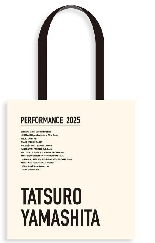 山下達郎 PERFORMANCE 2025 グッズ ツアー バッグ トートバッグ 【公式