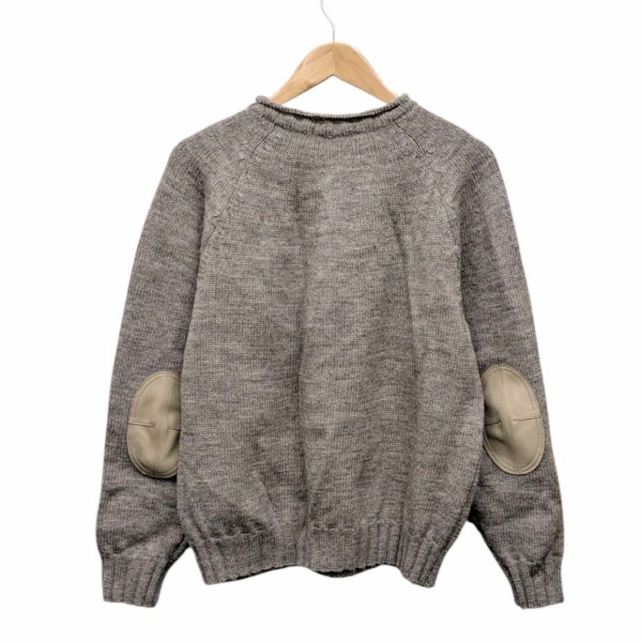 OLD JOE&CO. TWEEDY YARN ROLL-NECK SWEATER オールドジョー エルボー