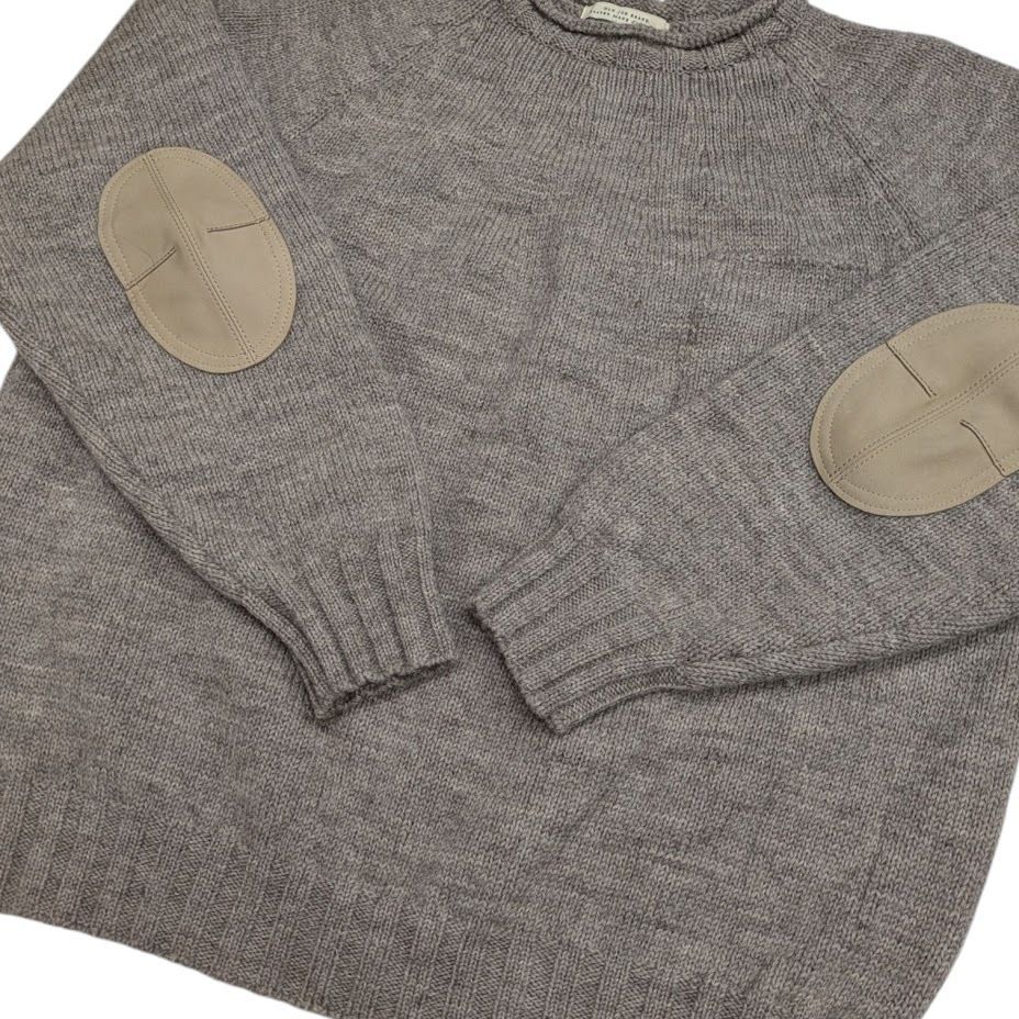 OLD JOE&CO. TWEEDY YARN ROLL-NECK SWEATER オールドジョー エルボー