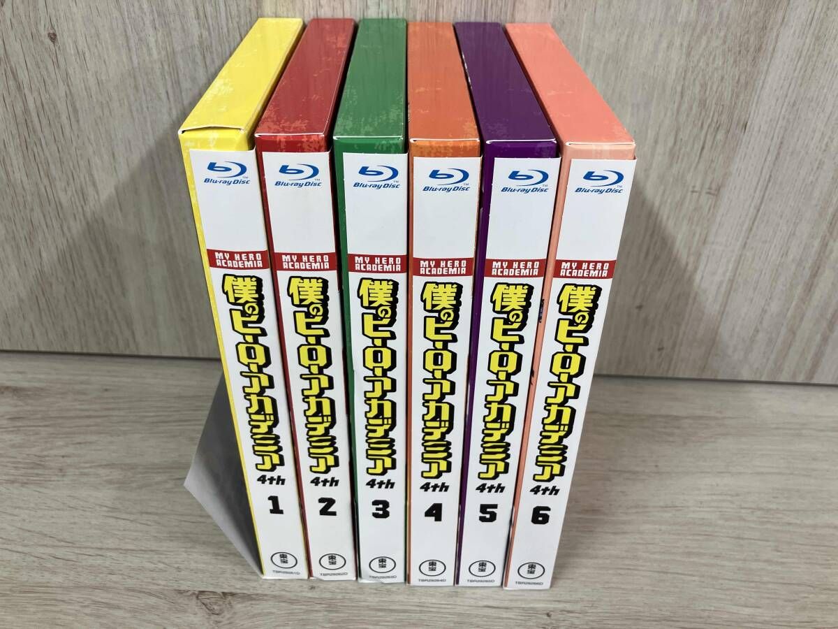 DVD [全6巻セット]僕のヒーローアカデミア 4th Vol.1~6 Blu-ray僕の