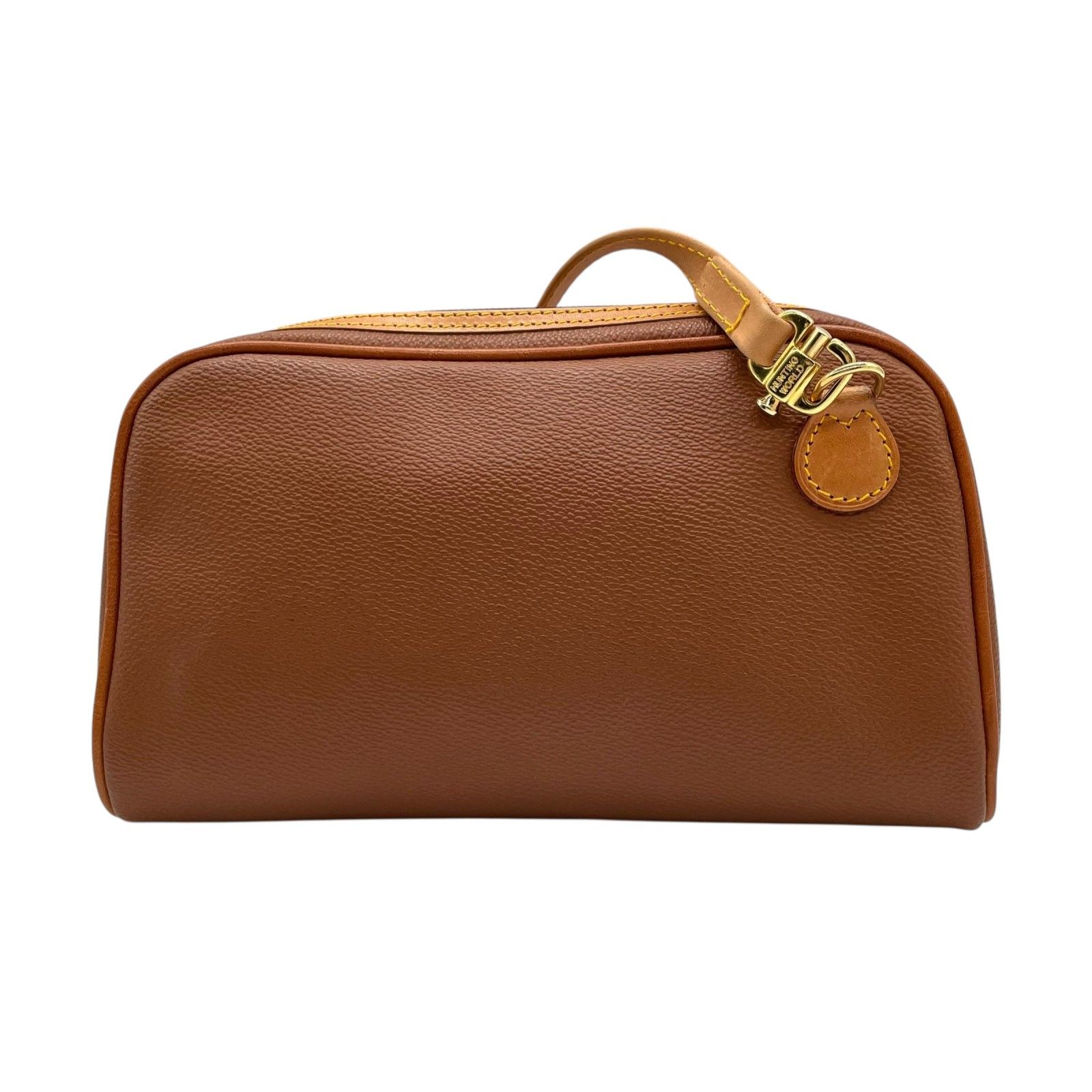 ハンティングワールド レザー 2way ボストンバッグ ブラウン ショルダー ハンティングワールド レザー 2way ボストンバッグ ブラウン ショルダー