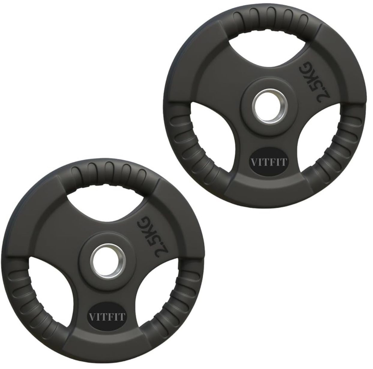 ☆新品・送料無料☆バーベルプレート計5kgセット(2.5kg×2枚) 28mm