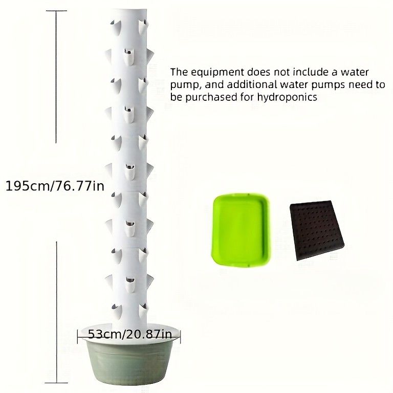 省スペース水耕栽培 野菜栽培キット 11層 7階建て 垂直タワー 無土栽培システム PP ABS アクリル製 自宅で簡単ガーデニング 室内菜園 11層モデル