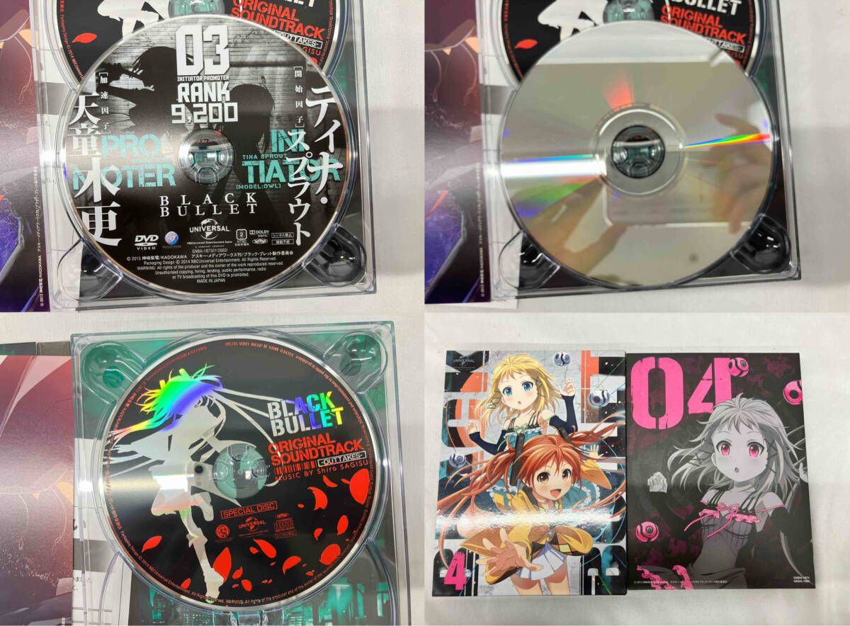 DVD】 [全7巻セット]ブラック・ブレット 第1~7巻(初回限定版) - メルカリ