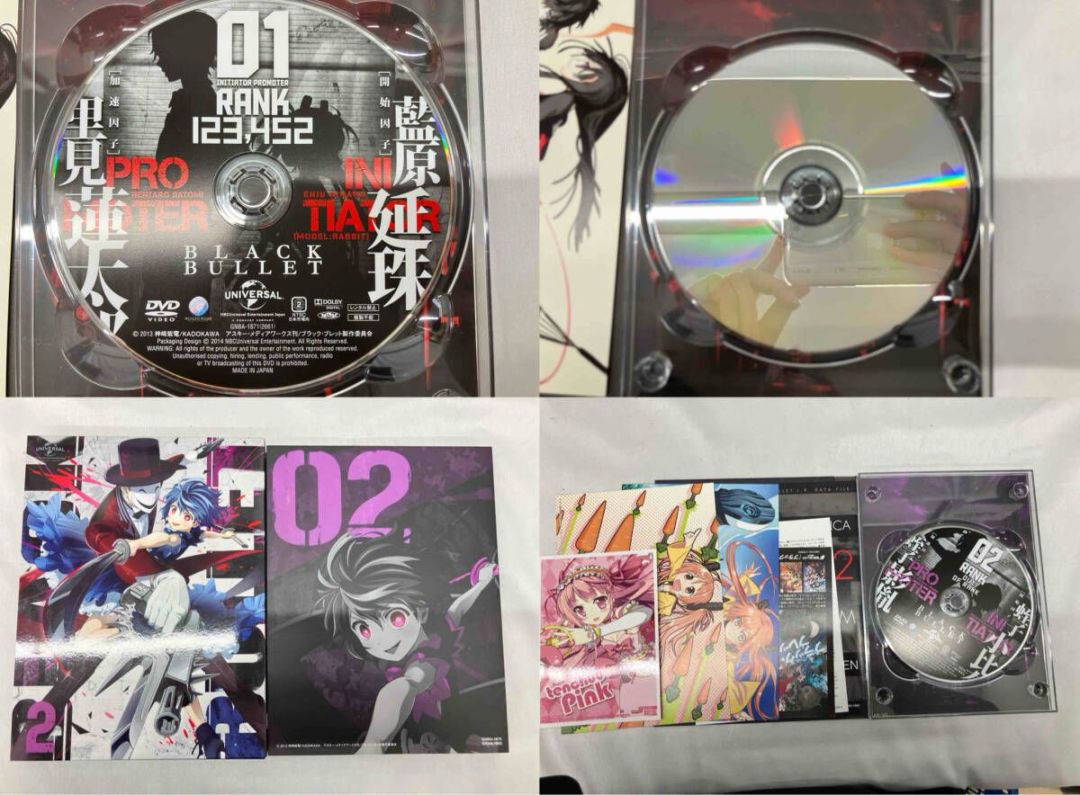 DVD】 [全7巻セット]ブラック・ブレット 第1~7巻(初回限定版) - メルカリ