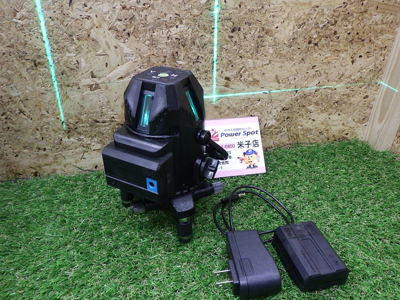 RULUKO グリーン レーザー 墨出し器 測定器 大工道具 動作 済 品 品 80サイズ発送