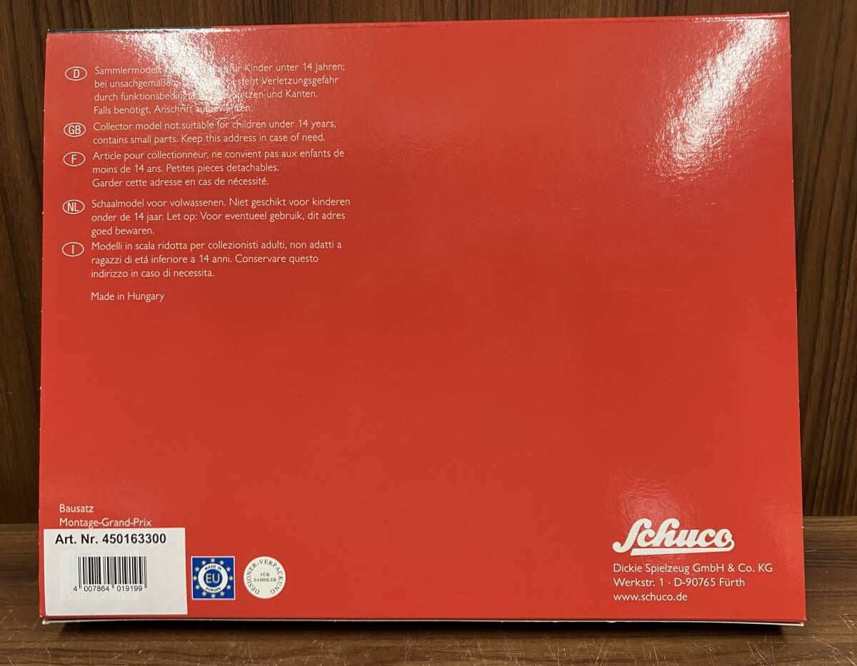 Schuco シュコー Montage Grand Prix Studio I キット メルセデス シルバーアロー 1 18 完成モデル