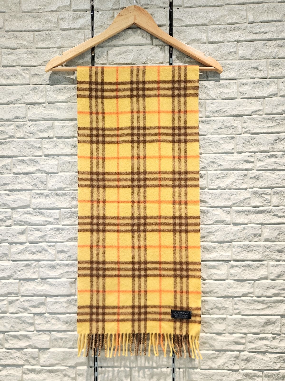 バーバリーカシミアノバチェックマフラー BURBERRY(バーバリー) / ノバ