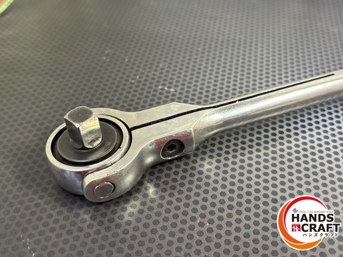 スイベルヘッドラチェットハンドル