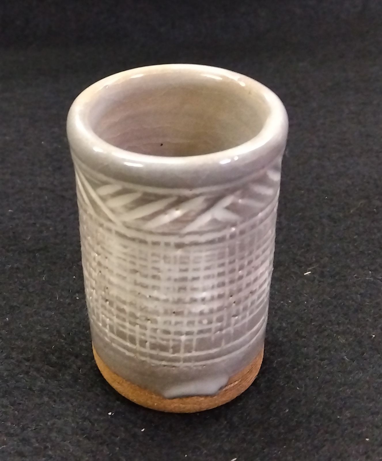 茶道具 茶箱用 茶碗 茶巾筒 振出 セット 三島 黒石窯 榊原勇一 新品 茶