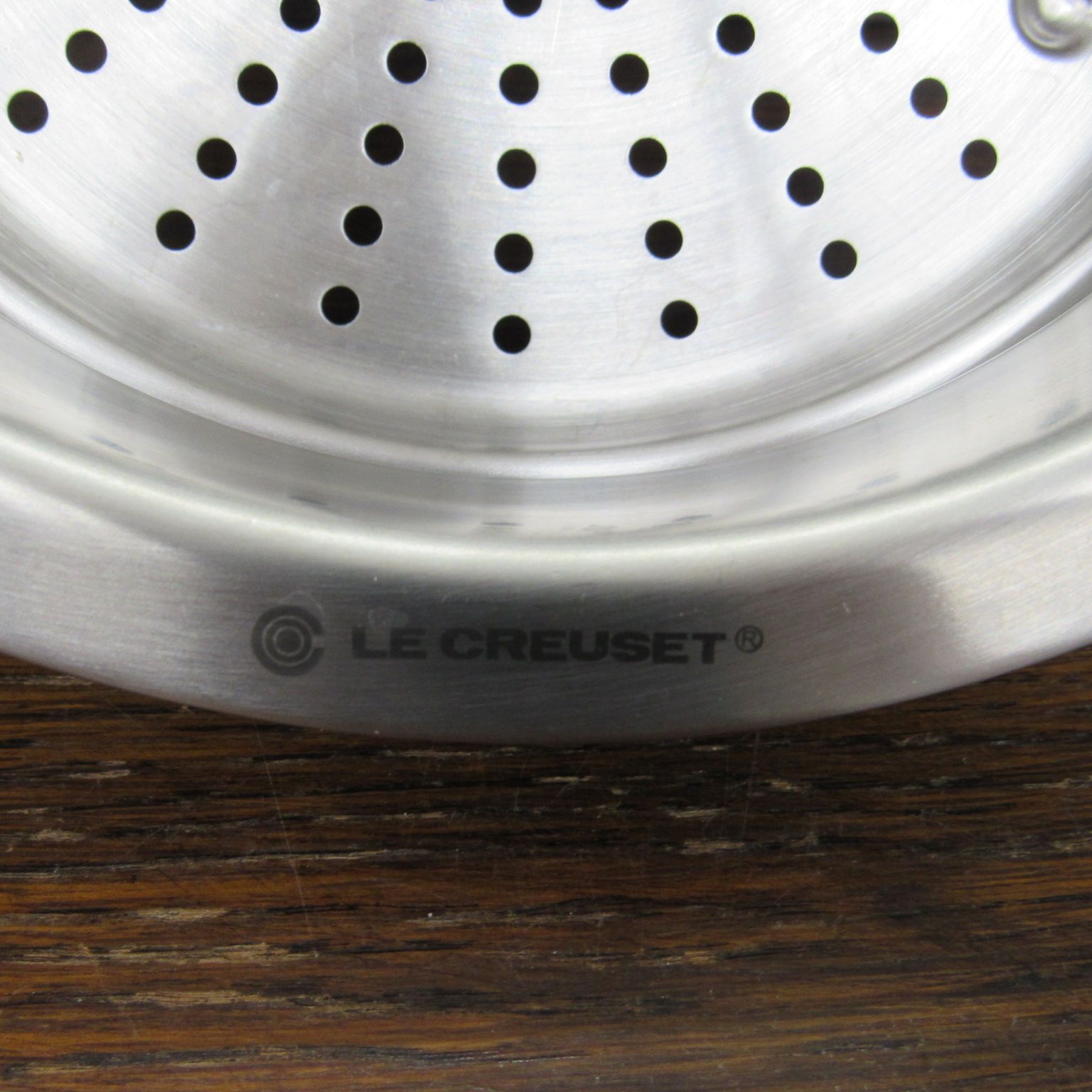 LE CREUSET ル・クルーゼ 鋳物ホーロー鍋専用スチーマー 蒸し器 20cm