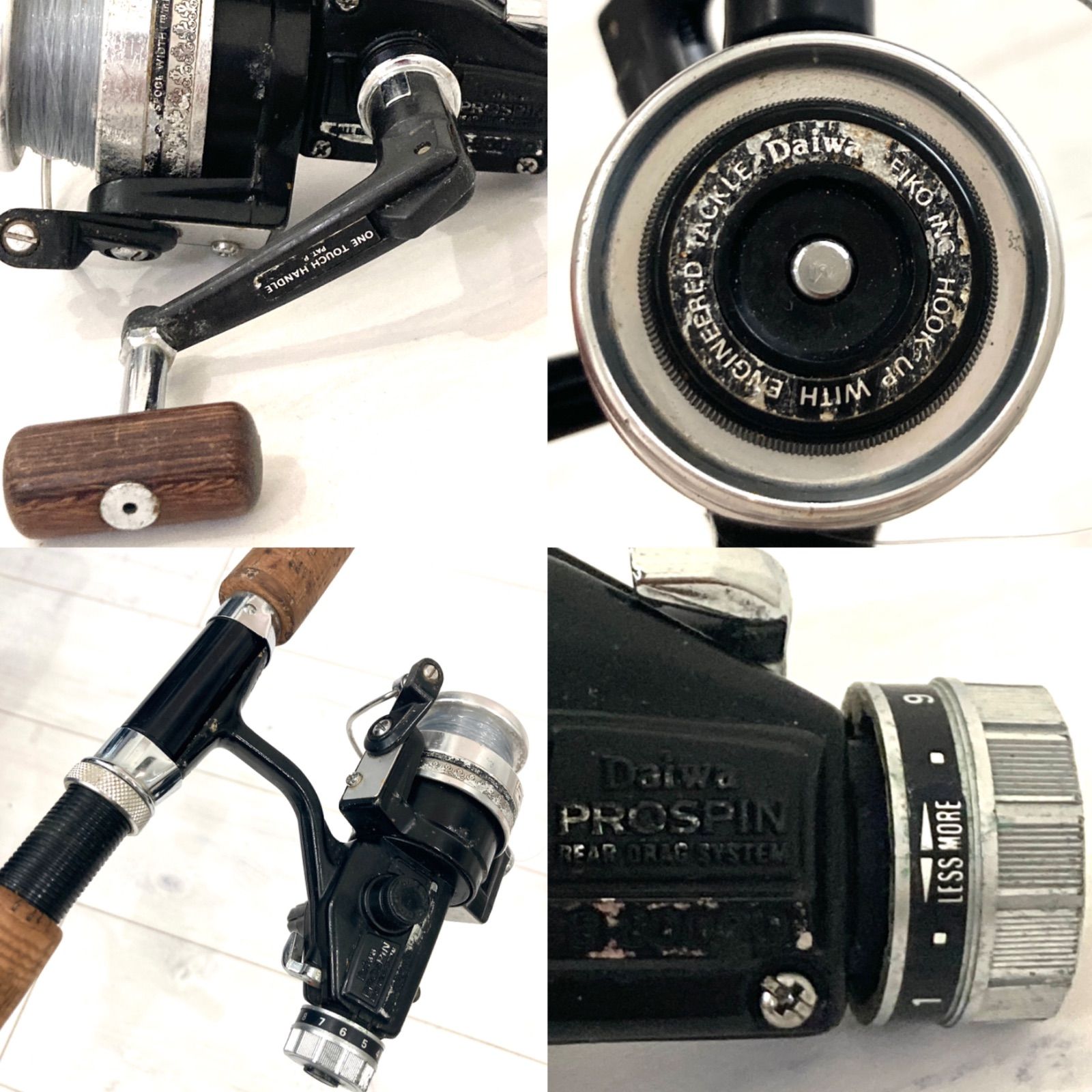 リール DAIWA PROSPIN GS-800RD DAIWA☆PROSPIN☆GS-800RD☆80's-90'sVINTAGE☆スピニングリール