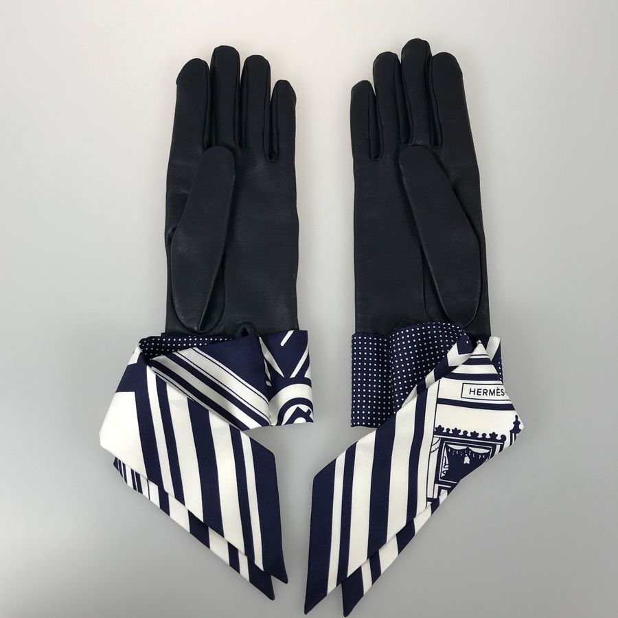 エルメス HERMES アニョーグラッセ レディース 手袋 sh