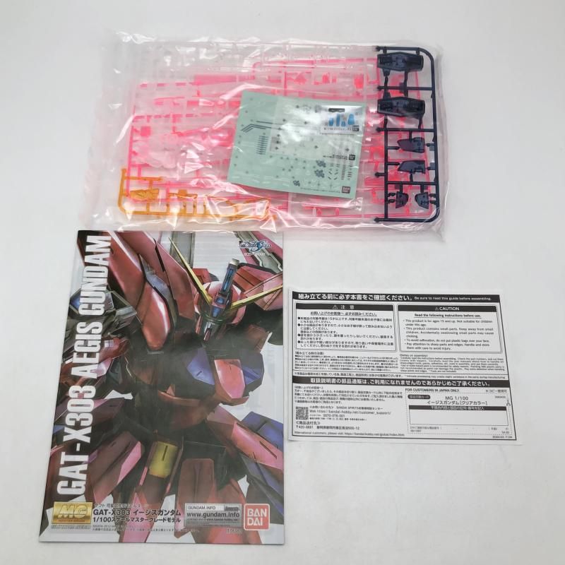 中古】未組立 バンダイ 機動戦士ガンダムSEED MG 1/100 イージス