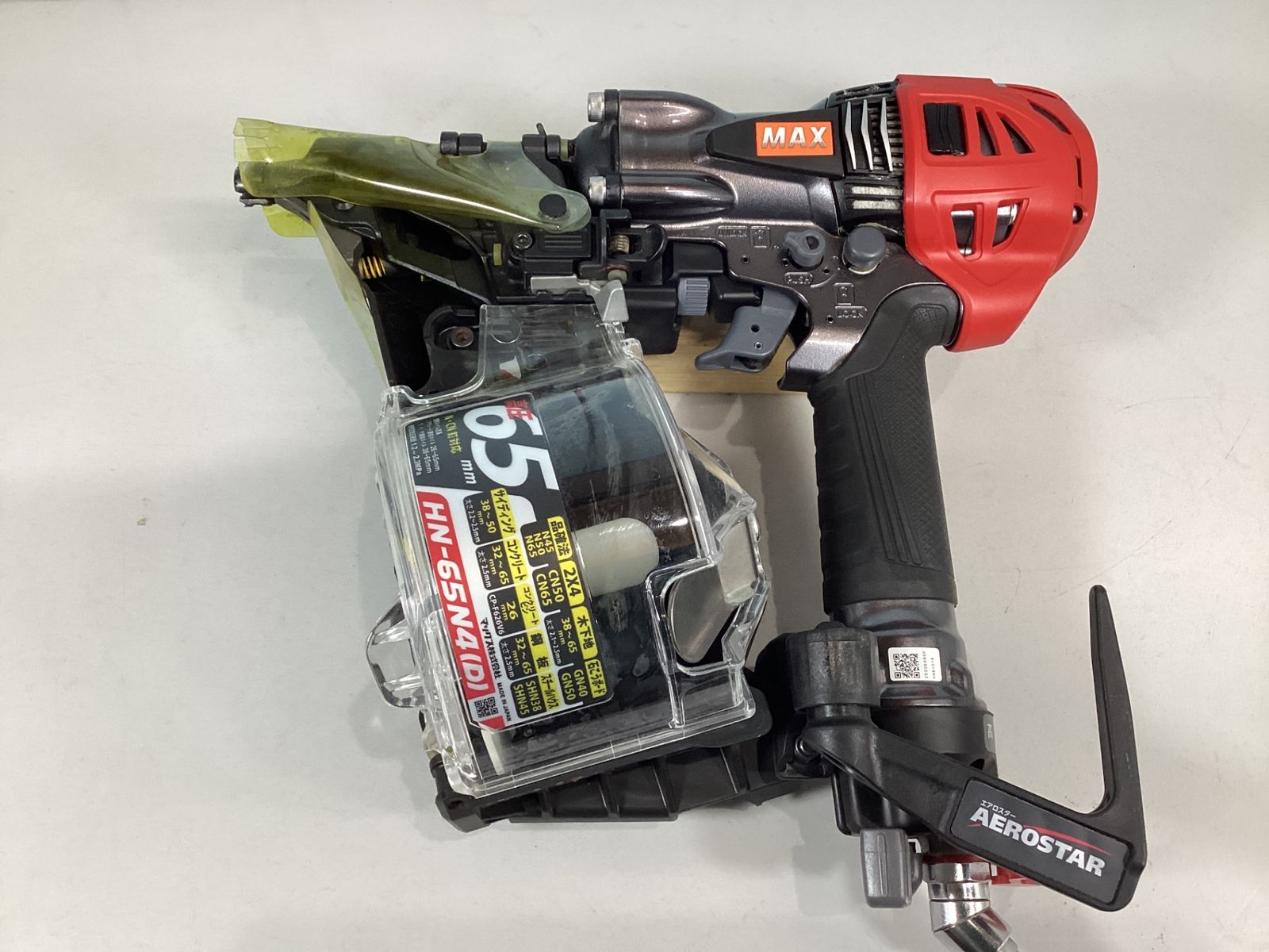 マックス MAX 高圧エア釘打ち機 HN-65N4 D -G