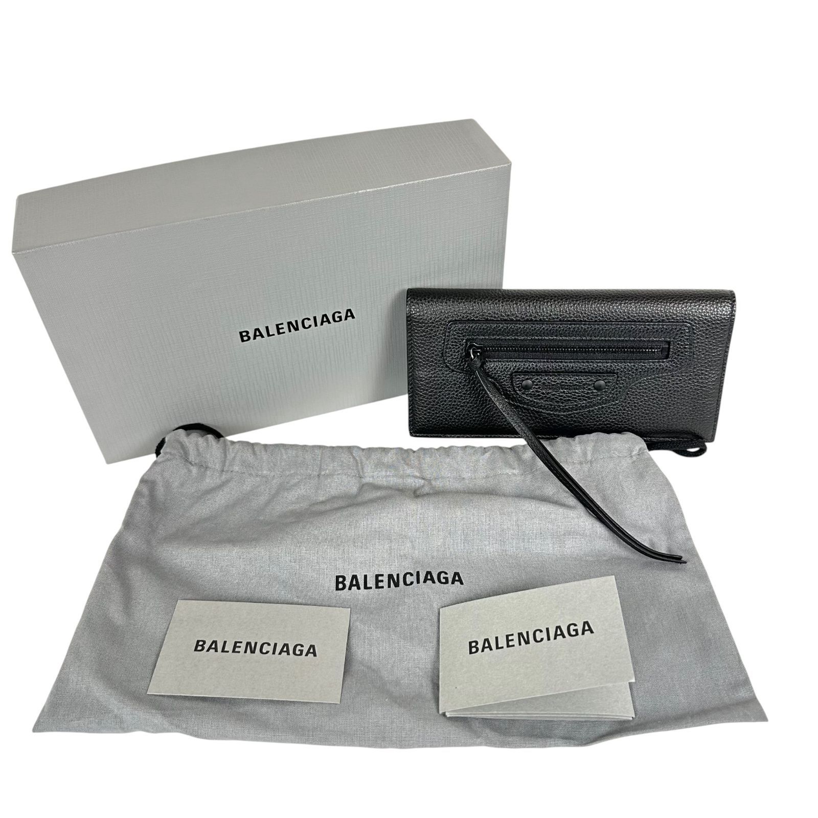 BALENCIAGA】バレンシアガ Classic クラシック 650869 二つ折り財布 二 
