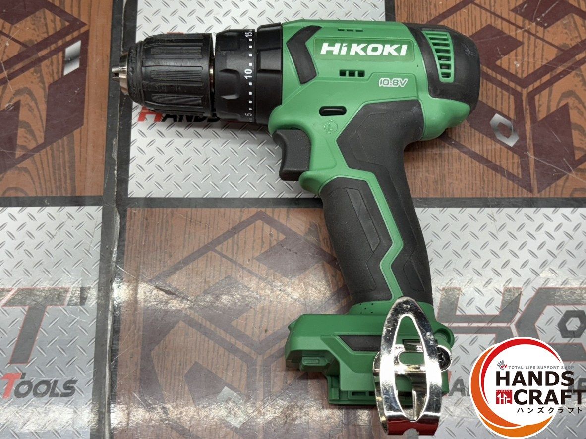 〇 ハイコーキ HiKOKI DV12DA 2ES 振動ドライバドリル 10.8V 10mm バッテリ×2 充電器付 ハンズクラフト佐賀