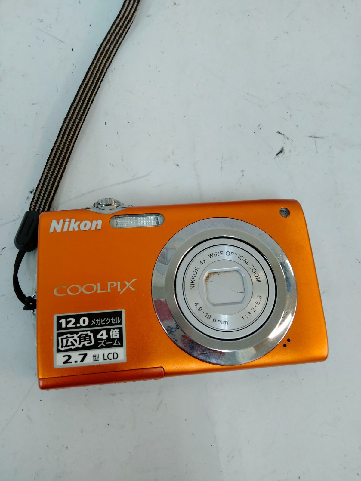 1515 Nikon ニコン COOLPIX デジカメ S3000 オレンジ 1515 Nikon