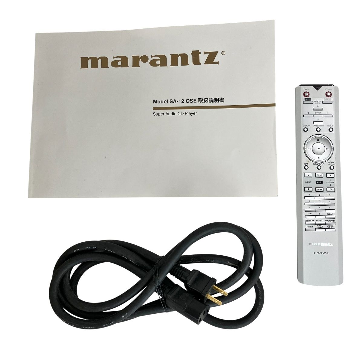marantz SA-12 OSE SACD CDプレーヤー リモコン付属 マランツ 音響機材 オーディオ 良好 Y10589332