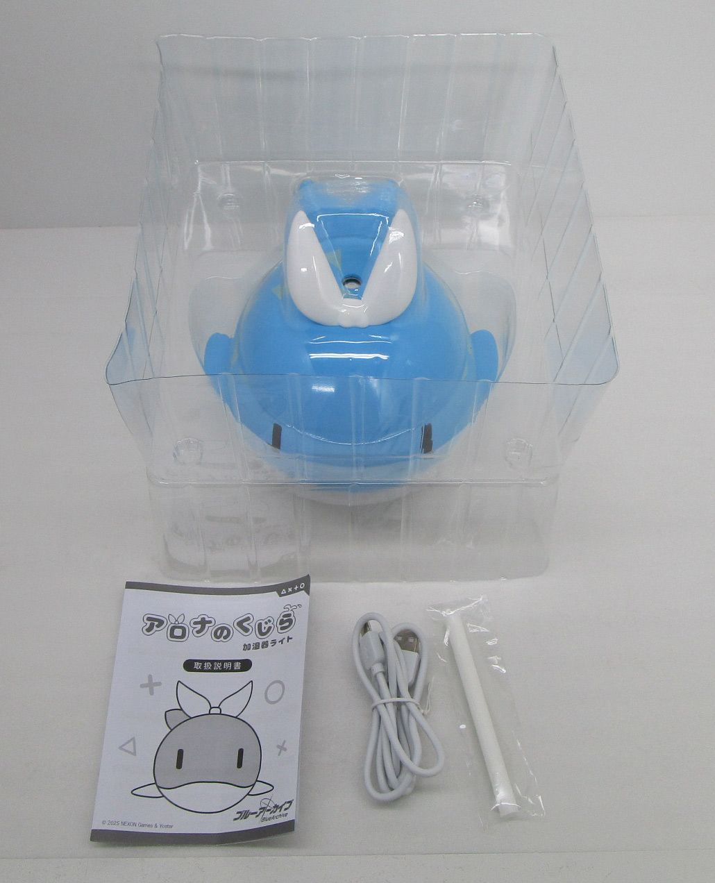 ブルーアーカイブ アロナくじら加湿器ライト ブルアカ」4周年記念