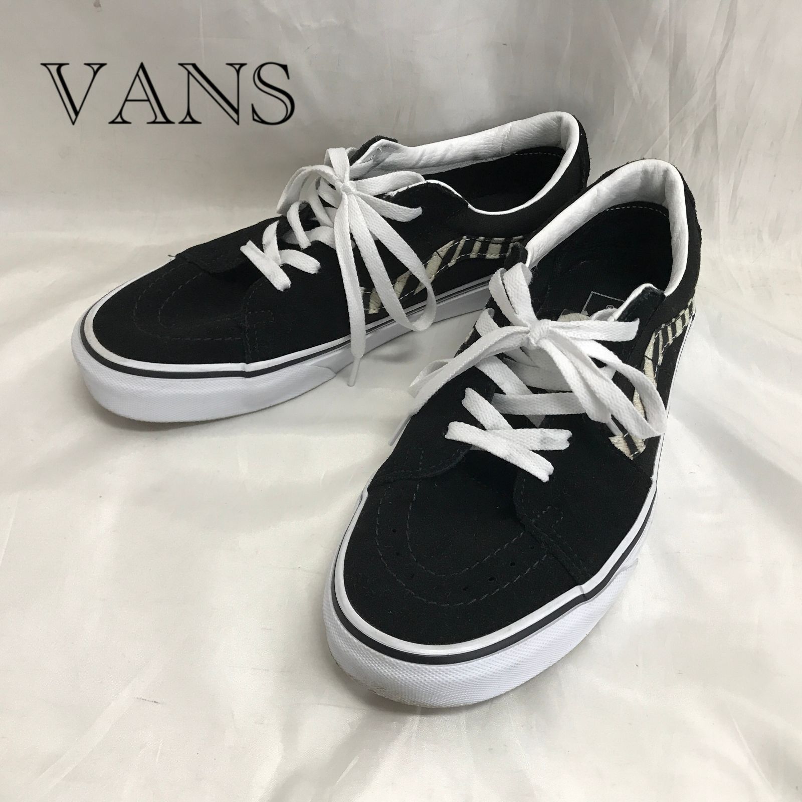 VANS オールドスクール 751505 スニーカー US8.5 ブラック カジュアル 