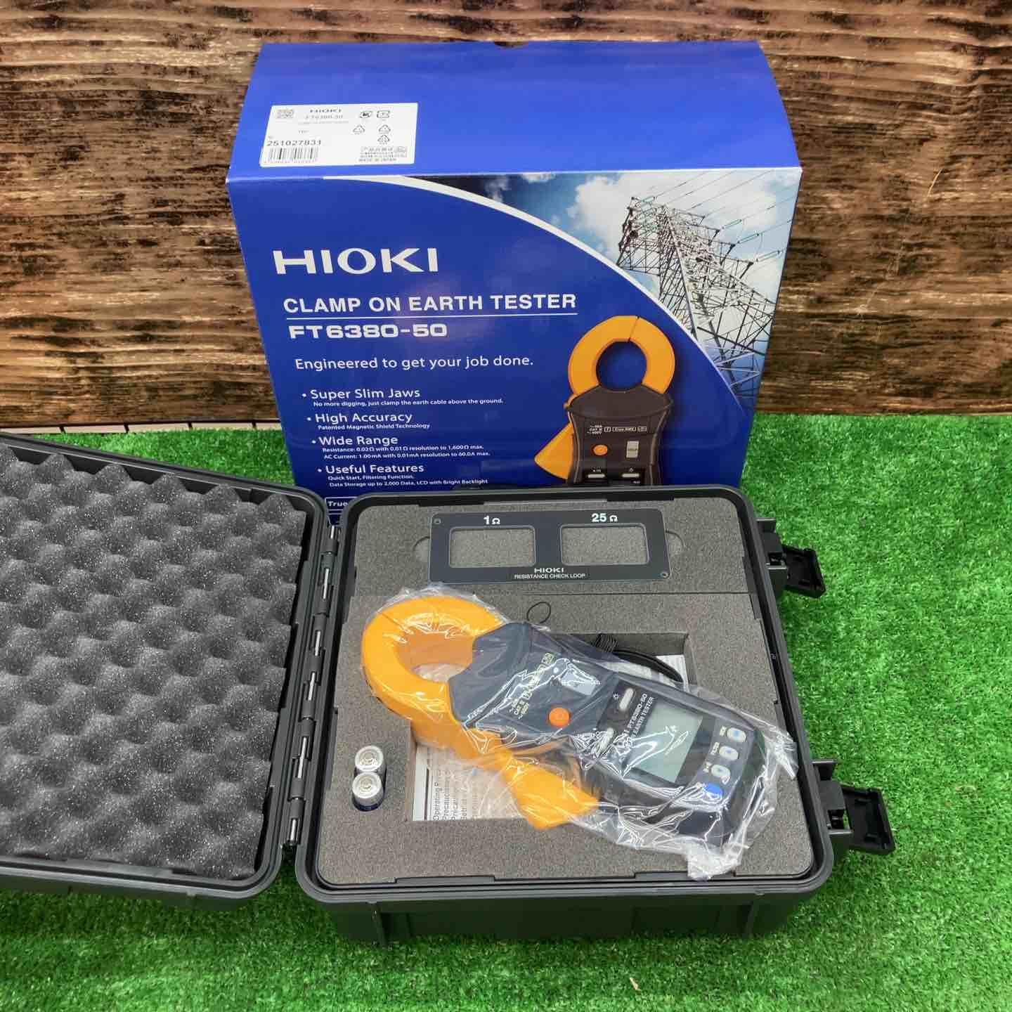 日置 HIOKI クランプ接地抵抗計 FT 6380 50