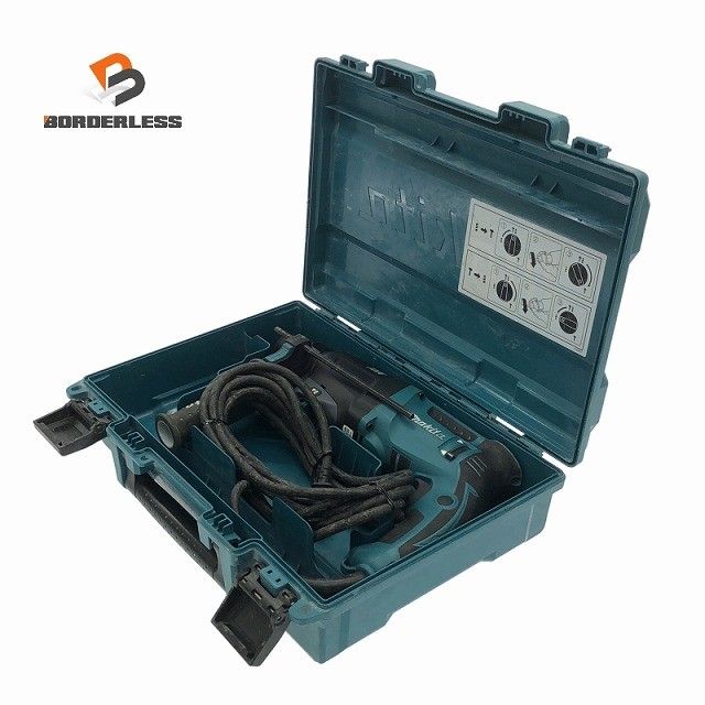 比較的 makita マキタ 100 V 26 mm ハンマドリル HR 2611 F 本体 ケース付 はつり ハツリ117773