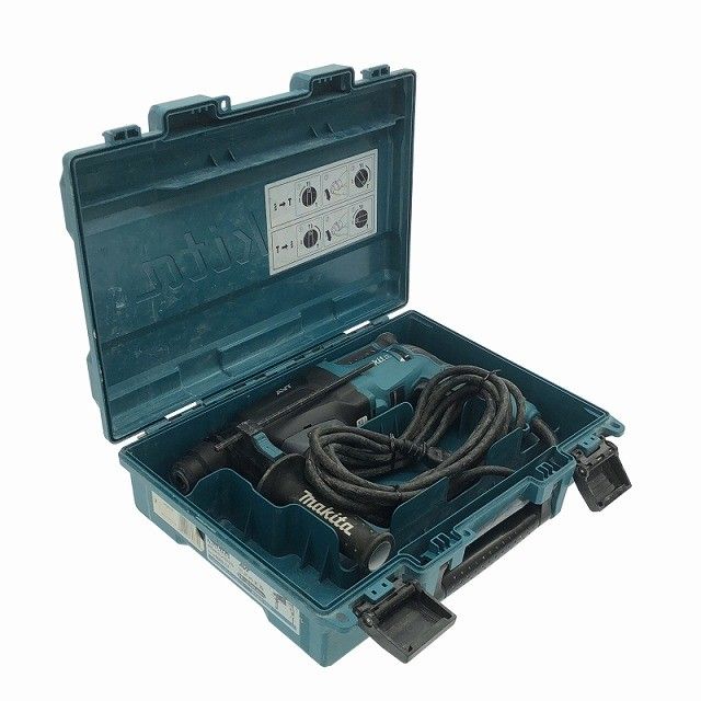 比較的 makita マキタ 100V 26mm ハンマドリル HR2611F 本体 ケース付 はつり ハツリ117773