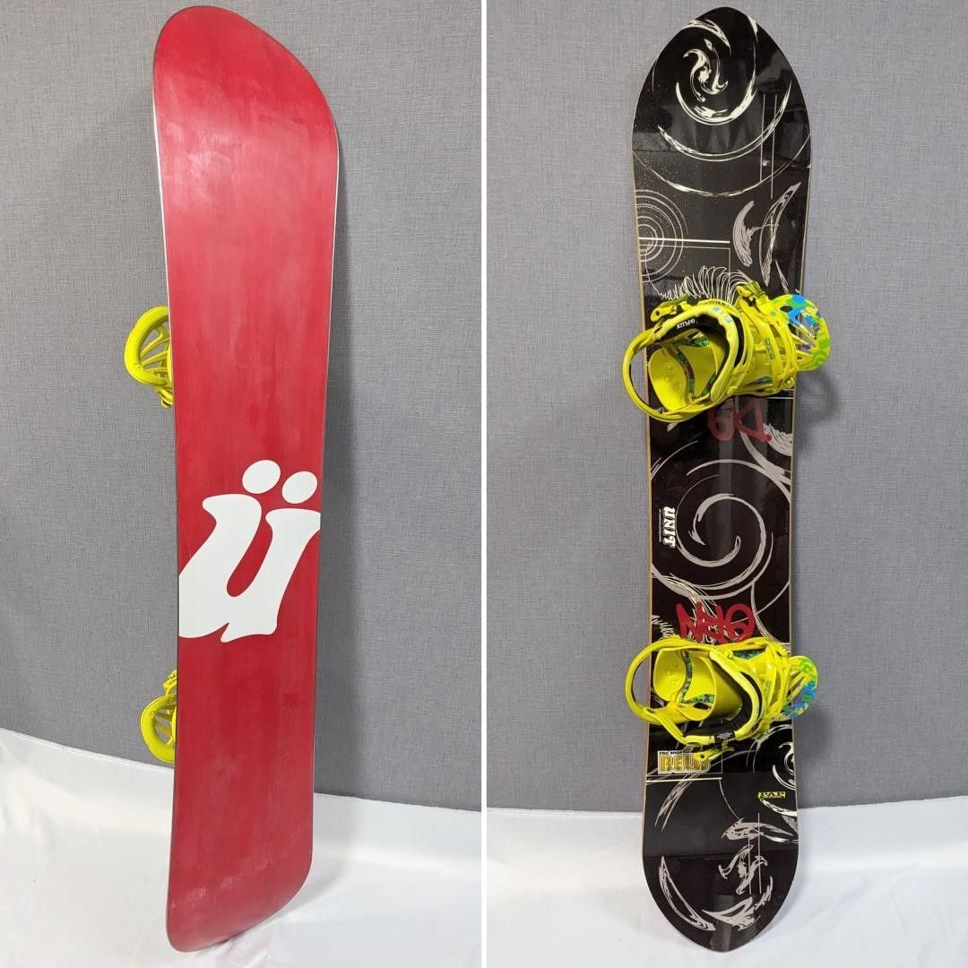 2点セット　unit　ボード　ビンディングSM　FLUX　DS30　156cm 2点セット unit ユニット ボード ビンディング SMサイズ FLUX