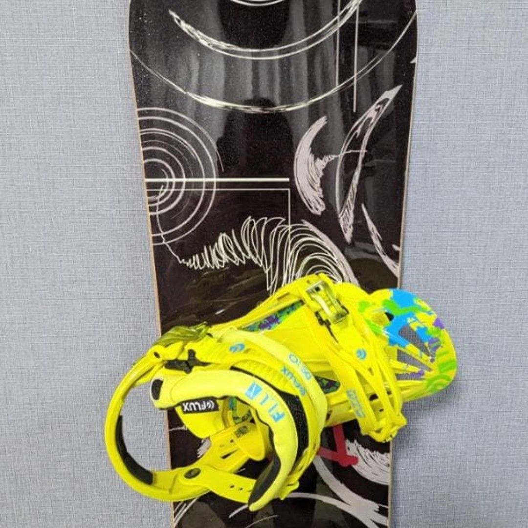 2点セット　unit　ボード　ビンディングSM　FLUX　DS30　156cm 2点セット unit ユニット ボード ビンディング SMサイズ FLUX