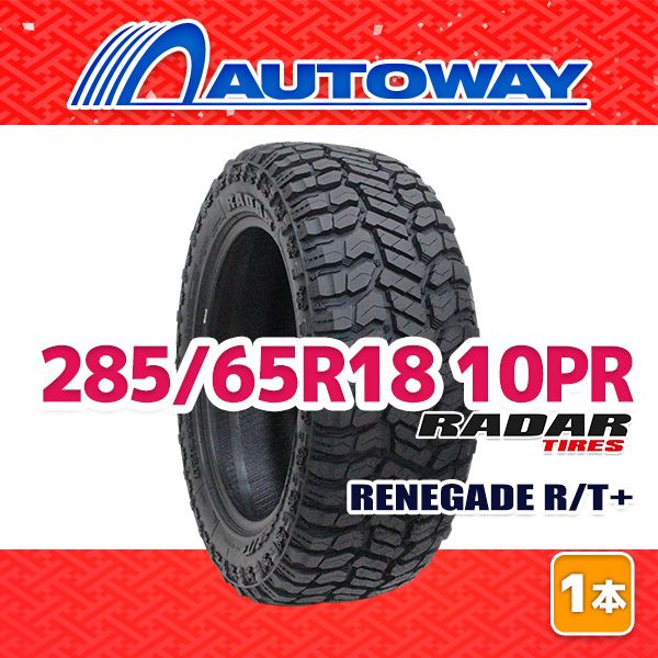 AUTOWAY 285 65 R 18 サマータイヤ Radar T 18インチ １本売り 夏タイヤ オートウェイ