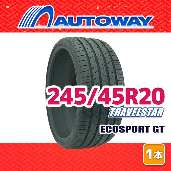AUTOWAY 245 45 R 20 サマータイヤ GT 20インチ １本売り 夏タイヤ オートウェイ