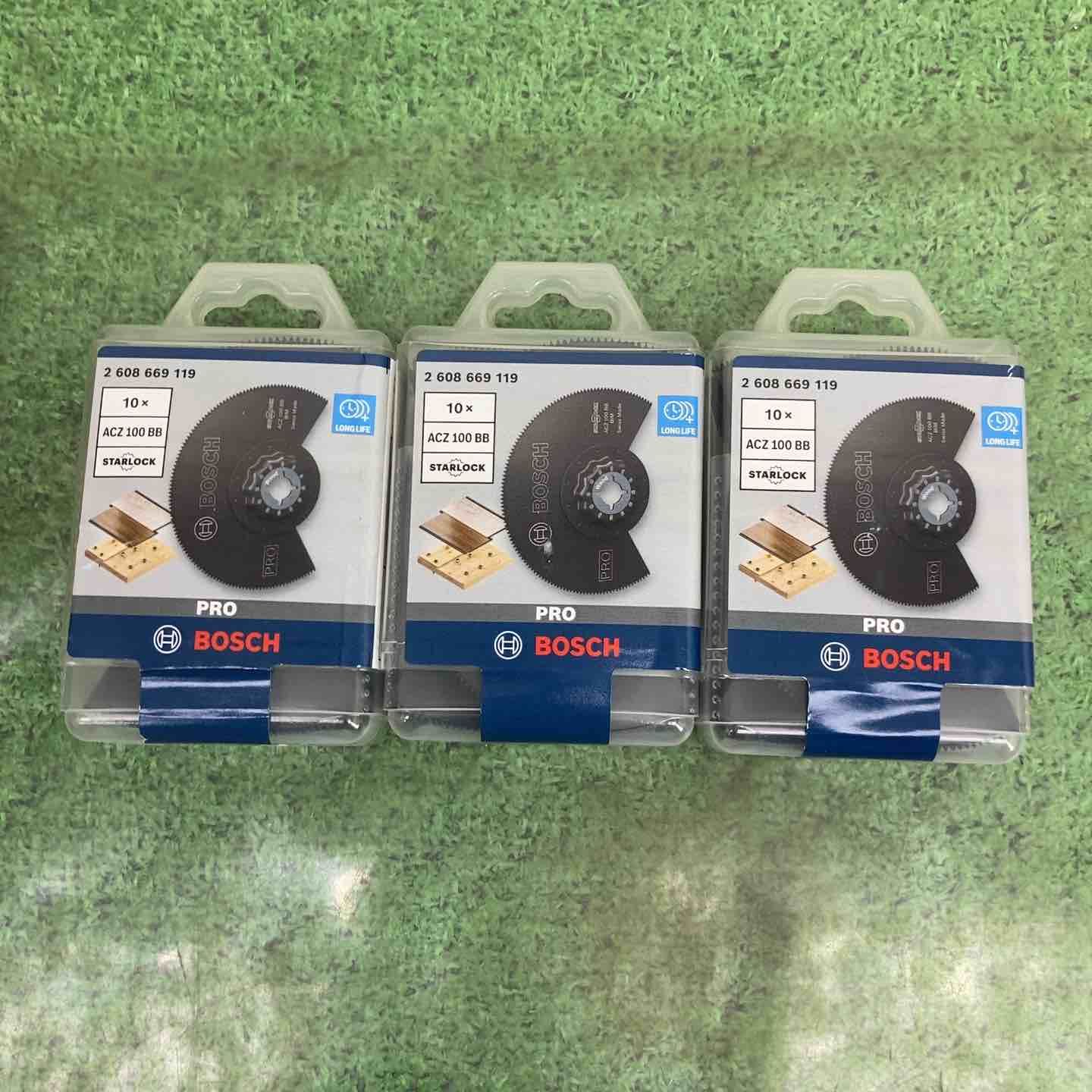 なセット品 BOSCH PRO ACZ 100 BB セグメン トブレード 3個セット 町田店