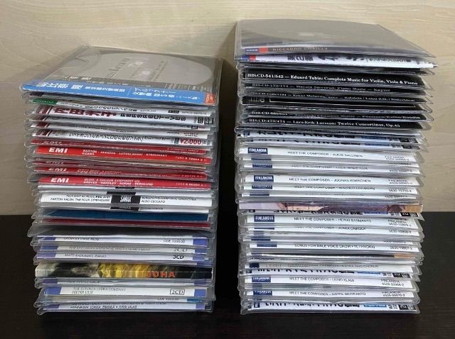 主に クラシック CD 60枚セット まとめて ソフトケース FINLANDIA