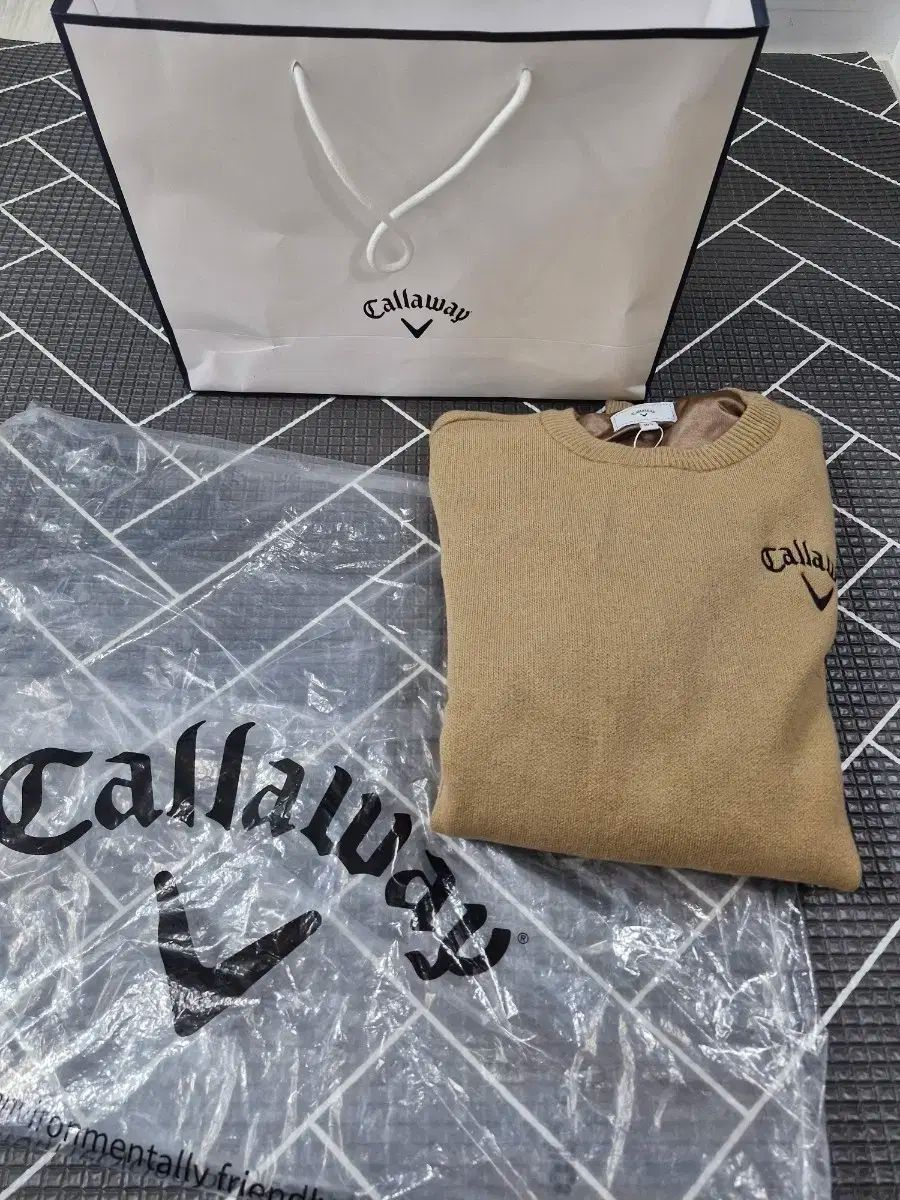 Callaway キャロウェイ 防風 プルオーバー ニット セーター