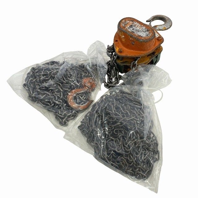 品 KITO キトーマイティ M3形 CB010 荷重1t 1トン 揚程2.5m チェーンブロック ホイスト 荷揚げ 吊り上げ 手動式117866