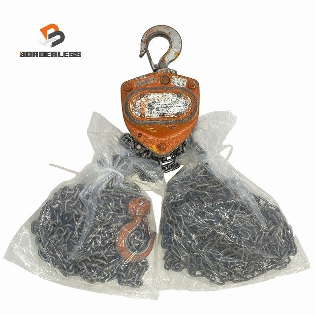 品 KITO キトーマイティ M3形 CB010 荷重1t 1トン 揚程2.5m チェーンブロック ホイスト 荷揚げ 吊り上げ 手動式117866