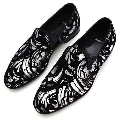 新品 MAGNANNI ローファー スリッポン 【サイズ：38】 ブラック