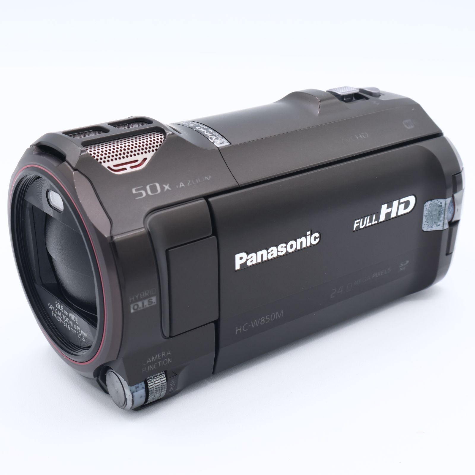 全品本物! Panasonic パナソニック デジタルハイビジョンビデオカメラ 内蔵メモリー64GB ブラック HC-W850M-K 250926_DN4FB002252