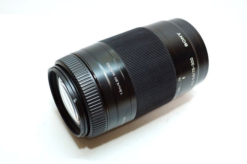 □ソニー用 望遠ズームレンズ SONY 75-300mm 人気 F4.5-5.6 SAL75300