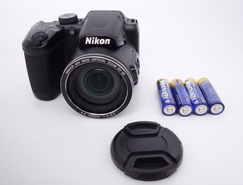ニコン Nikon デジタルカメラ COOLPIX B500 光学40倍ズーム 1602万画素 ブラック B500BK N1001