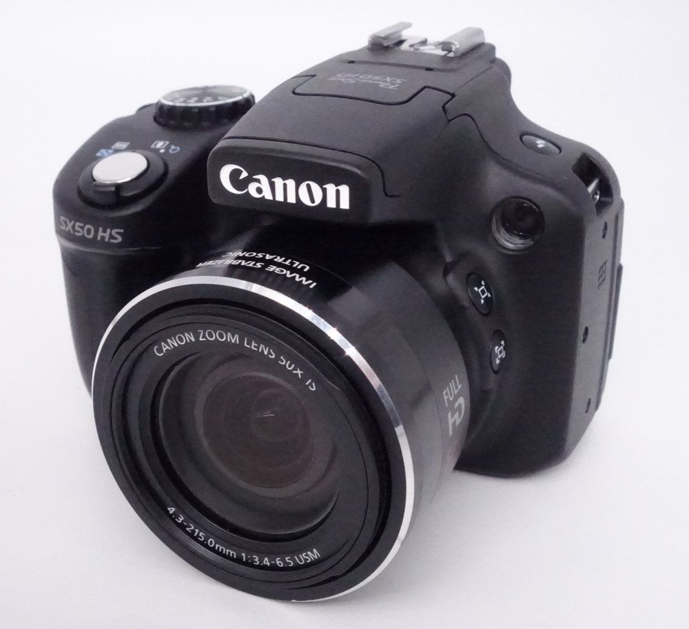 キヤノン Canon デジタルカメラ PowerShot SX50HS 約1210万画素 光学50倍ズーム ブラック N1002