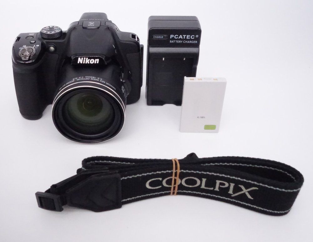 ニコン Nikon デジタルカメラ COOLPIX P520 光学42倍ズーム ブラック P520BK N1003