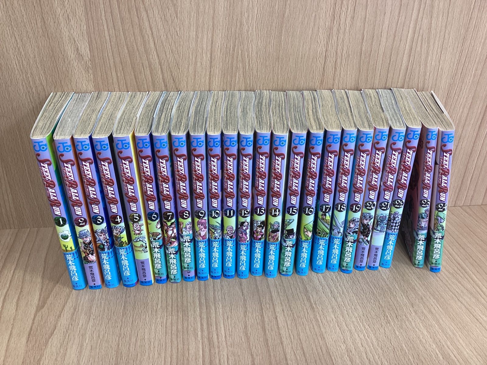 I683 ジョジョの奇妙な冒険 スティール ボール ラン 1～24巻セット