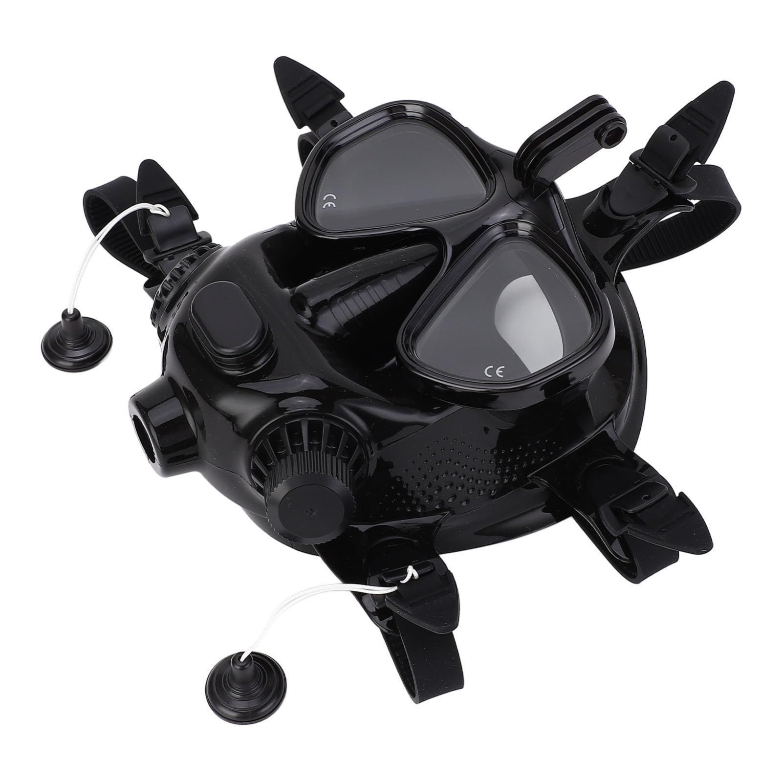 ゴーグル ドライトップ呼吸システムとカメラマウント付き